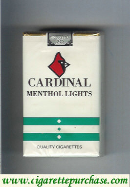 Cardinal Menthol Lights cigarettes